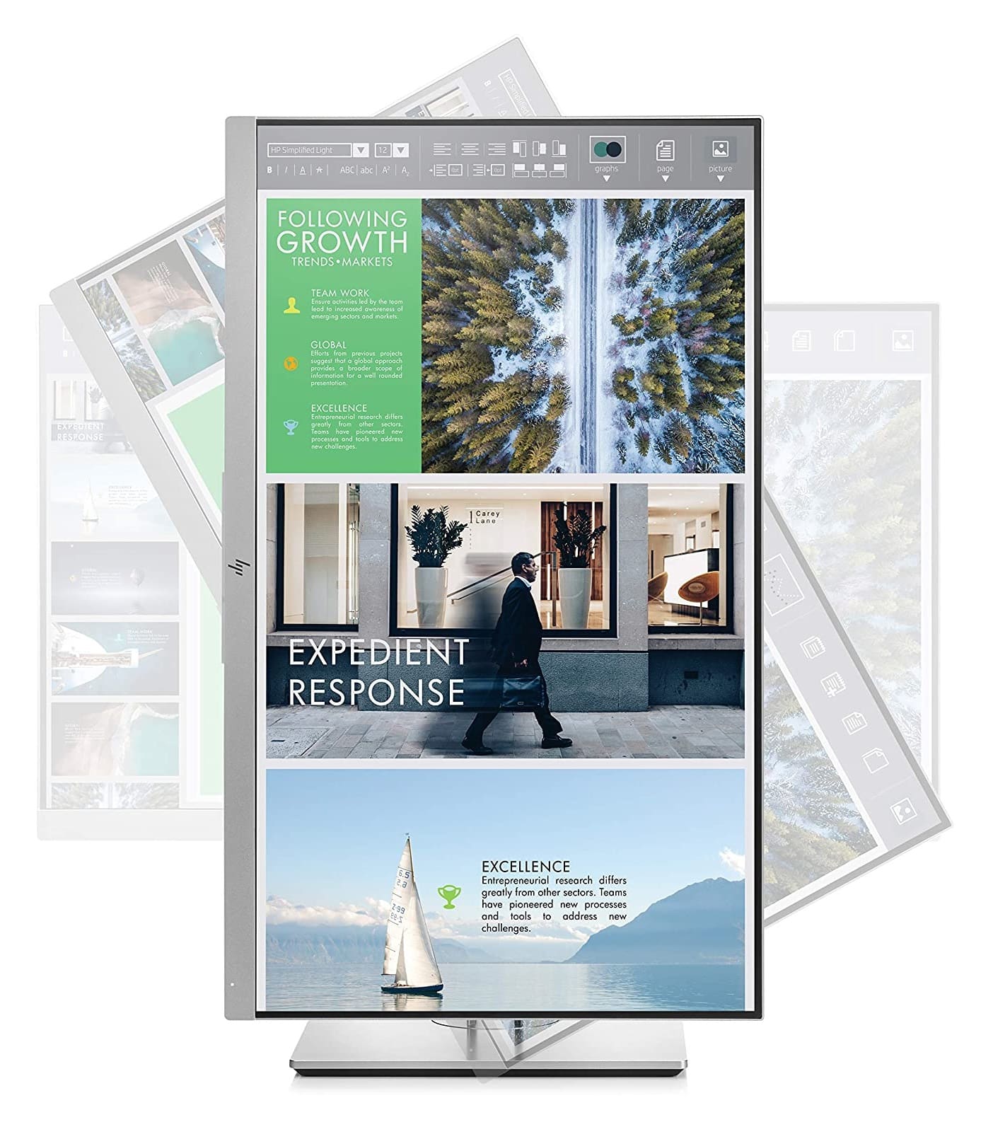 HP EliteDisplay E273q - (27") - Image 3